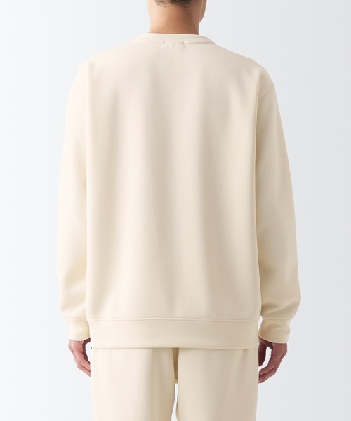 無印良品（ムジルシリョウヒン）の「〔MUJI WALKER〕ＵＶカット乾きやすいスウェットシャツ（スウェット・レディース・ネイビー/グレー系1/ブラック/アイボリー・S/M/L/XL/XS/XXL）」の7枚目の写真