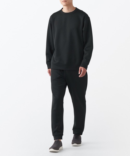 無印良品（ムジルシリョウヒン）の「〔MUJI WALKER〕ＵＶカット乾きやすいスウェットシャツ（スウェット・レディース・ネイビー/グレー系1/ブラック/アイボリー・S/M/L/XL/XS/XXL）」の12枚目の写真