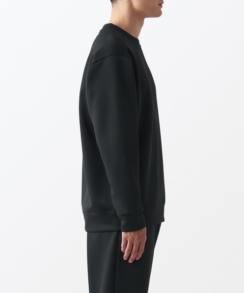 無印良品（ムジルシリョウヒン）の「〔MUJI WALKER〕ＵＶカット乾きやすいスウェットシャツ（スウェット・レディース・ネイビー/グレー系1/ブラック/アイボリー・S/M/L/XL/XS/XXL）」の13枚目の写真