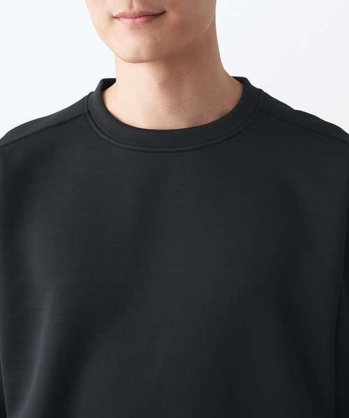 無印良品（ムジルシリョウヒン）の「〔MUJI WALKER〕ＵＶカット乾きやすいスウェットシャツ（スウェット・レディース・ネイビー/グレー系1/ブラック/アイボリー・S/M/L/XL/XS/XXL）」の16枚目の写真