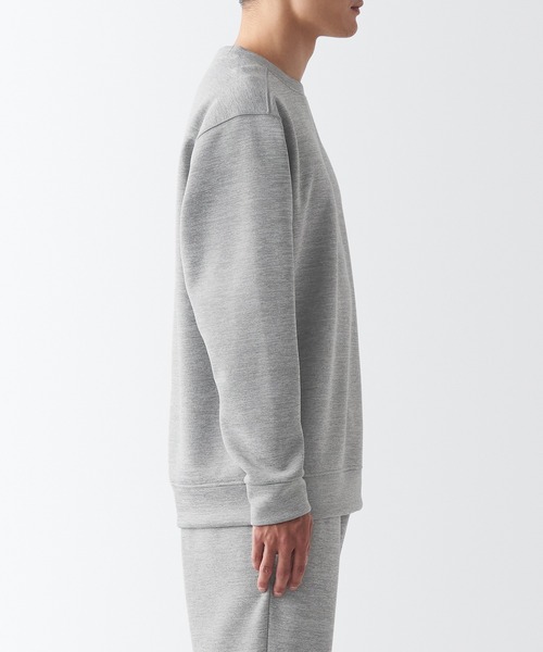 無印良品（ムジルシリョウヒン）の「〔MUJI WALKER〕ＵＶカット乾きやすいスウェットシャツ（スウェット・レディース・ネイビー/グレー系1/ブラック/アイボリー・S/M/L/XL/XS/XXL）」の20枚目の写真