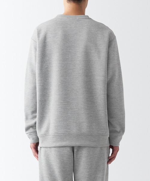 無印良品（ムジルシリョウヒン）の「〔MUJI WALKER〕ＵＶカット乾きやすいスウェットシャツ（スウェット・レディース・ネイビー/グレー系1/ブラック/アイボリー・S/M/L/XL/XS/XXL）」の21枚目の写真