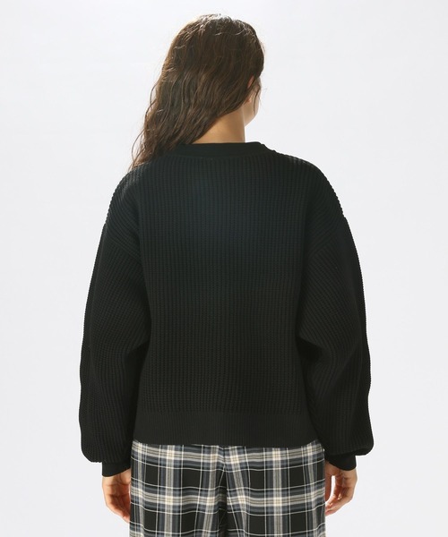 niko and...(ニコアンド)の「軽ワッフルVネックカーディガン(カーディガン/ボレロ・レディース・アイボリー/ブラック/イエロー/ライトグレー・MEDIUM/BIG(L))」の18枚目の写真