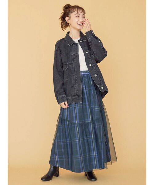 AMERICAN HOLIC(アメリカンホリック)の「シアークルーネックプルオーバー(Tシャツ/カットソー・レディース・グレー系その他4/キャメル/その他7/オフホワイト・L/M)」の13枚目の写真