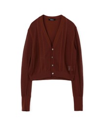 アイレットVネックカーディガン