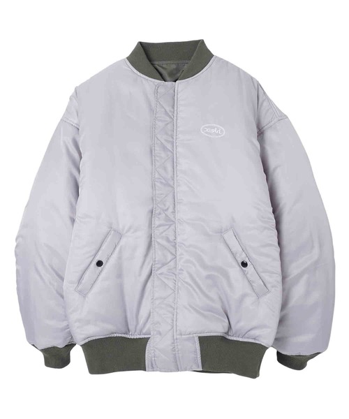 X-girl（エックスガール）の「MA-1 JACKET（MA-1・レディース・オリーブ/ブラック・S/M）」の4枚目の写真