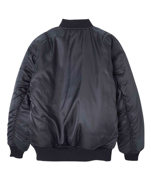 X-girl（エックスガール）の「MA-1 JACKET（MA-1・レディース・オリーブ/ブラック・S/M）」の7枚目の写真