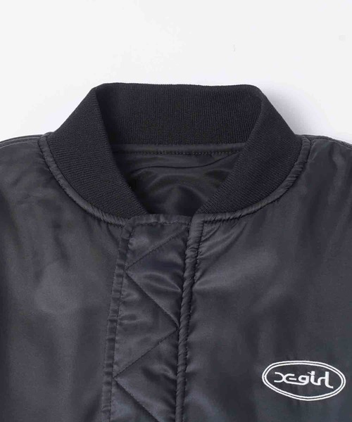 X-girl（エックスガール）の「MA-1 JACKET（MA-1・レディース・オリーブ/ブラック・S/M）」の14枚目の写真