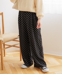 flower | ルーズリードットパンツ(その他パンツ)