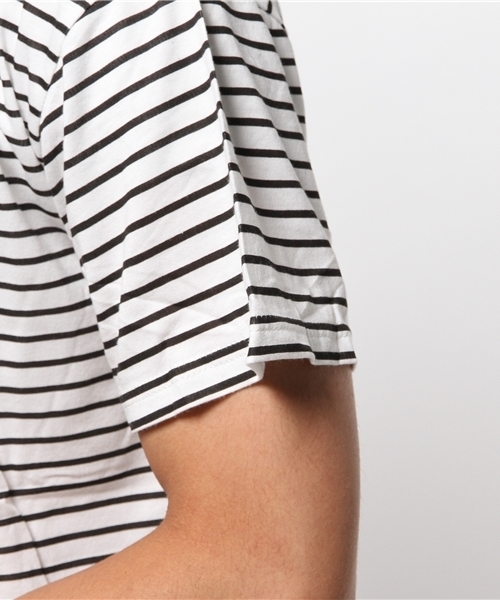 WEGO(ウィゴー)の「WEGO/ラウンドTシャツ(Tシャツ/カットソー・メンズ・カーキ/ホワイト/ブラック系その他/レッド系その他/ブラック・MEDIUM/LARGE)」の16枚目の写真