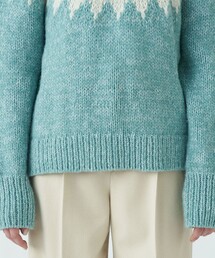 MACPHEE（マカフィー）の「ハンドロピ クルーネックプルオーバー