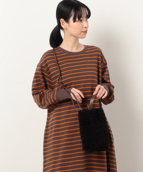 MONO COMME CA(モノコムサ)の「★TV紹介商品★ボア ミニショルダーバッグ(ショルダーバッグ・レディース・オフホワイト/ブラック/グレー・FREE)」の19枚目の写真