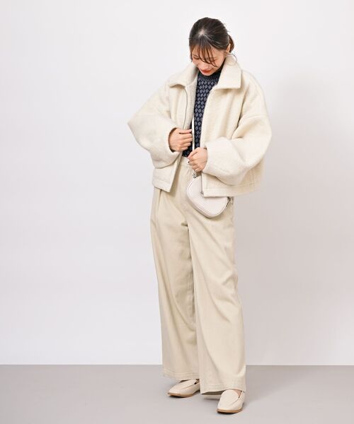 rps（アールピーエス）の「タックワイドパンツ（その他パンツ・レディース・ブルー/アイボリー/ブラック/インディゴブルー・フリー）」の17枚目の写真