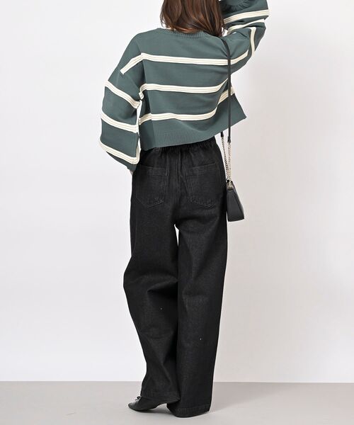 rps（アールピーエス）の「タックワイドパンツ（その他パンツ・レディース・ブルー/アイボリー/ブラック/インディゴブルー・フリー）」の21枚目の写真