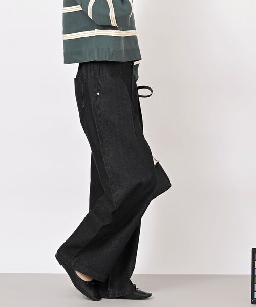 rps（アールピーエス）の「タックワイドパンツ（その他パンツ・レディース・ブルー/アイボリー/ブラック/インディゴブルー・フリー）」の22枚目の写真