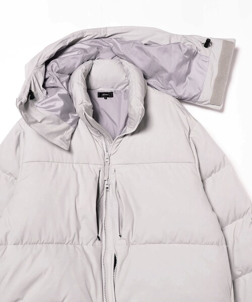 ビームス　ダウン　グレー　美品 Ray BEAMS ビームスダウンジャケットライトグレー系size1 (S程