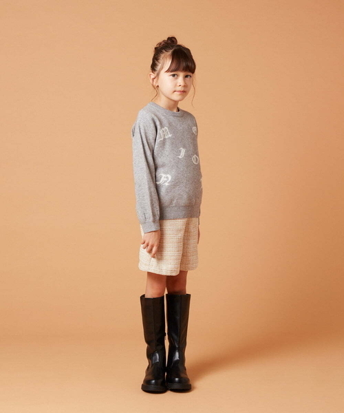 a.v.v（アーヴェヴェ）の「[140-150]ツイードショートパンツ（その他パンツ・キッズ・ライトグレー/ベージュ・140/150）」の11枚目の写真