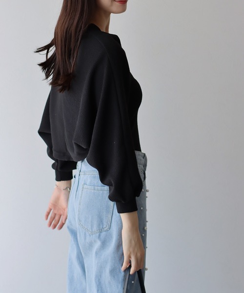 BLUEEAST(ブルーイースト)の「リブショートボレロ+キャミセット(アンサンブル・レディース・モカ/ホワイト/ブラック・MEDIUM)」の21枚目の写真