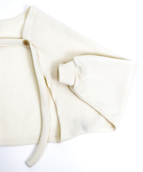 BLUEEAST(ブルーイースト)の「リブショートボレロ+キャミセット(アンサンブル・レディース・モカ/ホワイト/ブラック・MEDIUM)」の5枚目の写真