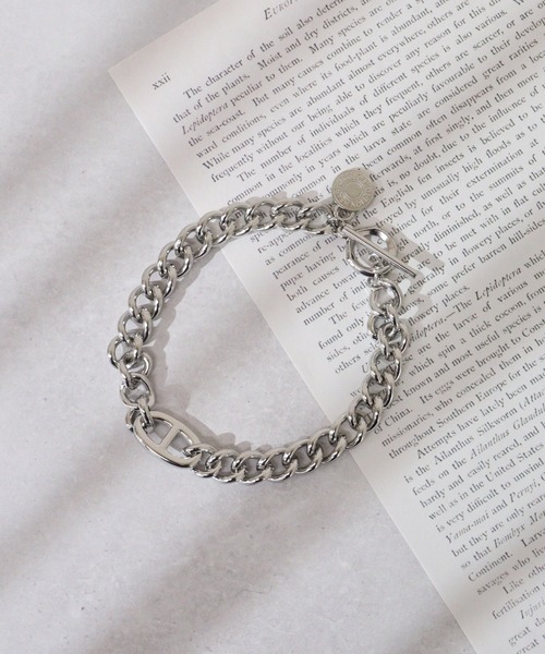 LION HEART（ライオンハート）の「LH-1 コンフォートチェーン ブレスレット（ブレスレット・メンズ・シルバー/シルバー系1/シルバー系2/シルバー系3・ONE SIZE/M）」の2枚目の写真