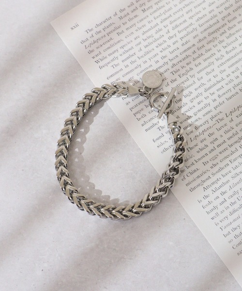 LION HEART（ライオンハート）の「LH-1 コンフォートチェーン ブレスレット（ブレスレット・メンズ・シルバー/シルバー系1/シルバー系2/シルバー系3・ONE SIZE/M）」の3枚目の写真