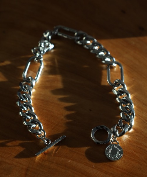 LION HEART（ライオンハート）の「LH-1 コンフォートチェーン ブレスレット（ブレスレット・メンズ・シルバー/シルバー系1/シルバー系2/シルバー系3・ONE SIZE/M）」の4枚目の写真