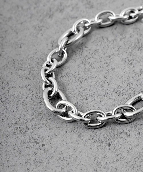LION HEART（ライオンハート）の「LH-1 コンフォートチェーン ブレスレット（ブレスレット・メンズ・シルバー/シルバー系1/シルバー系2/シルバー系3・ONE SIZE/M）」の6枚目の写真