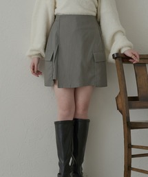 Ambre Neige（アンブルネージュ）の「レイヤードカーゴスカパン／【WEB/EC限定商品】（その他パンツ）」