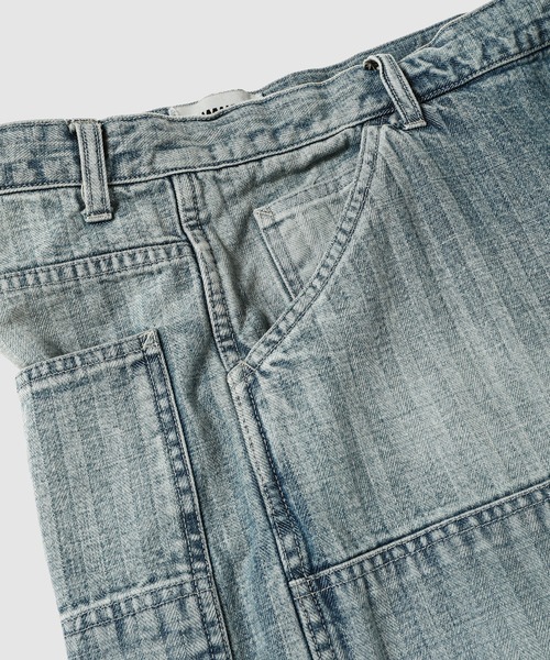 BOW WOW（バウワウ）の「GALAXY SYRUP DOUBLE KNEE PAINTER SHORTS