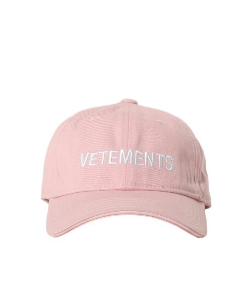 VETEMENTS(ヴェトモン)の「ICONIC LOGO CAP(キャップ・レディース・ピンク・ONE SIZE)」の9枚目の写真
