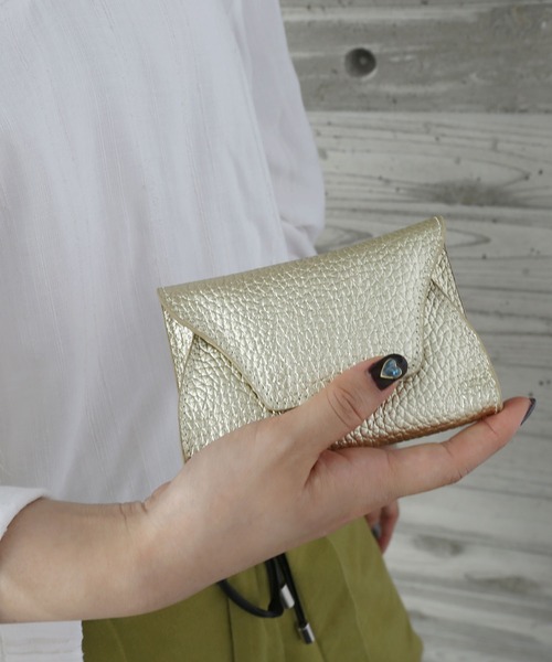 メタリックレザーコインケース（コインケース）｜colleca la（コレカラ）