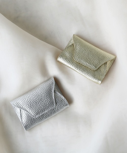 メタリックレザーコインケース（コインケース）｜colleca la（コレカラ）