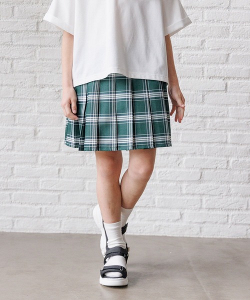 GLOBAL WORK(グローバルワーク)の「ムテキプリティプリーツスカート/983010(スカート・キッズ・ブラック/ベージュ系その他2/グレー系その他5/ブラック系その他/グリーン/アイボリー/ネイビー/サックスブルー/ブラック系1・120cm/130cm/140cm/150cm/160cm/170cm)」の7枚目の写真