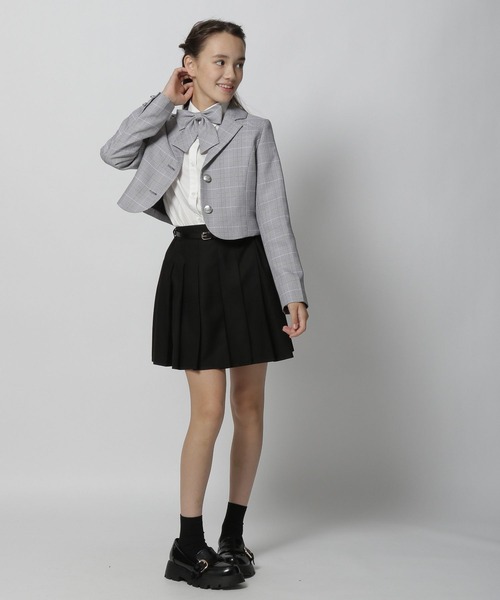GLOBAL WORK(グローバルワーク)の「ムテキプリティプリーツスカート/983010(スカート・キッズ・ブラック/ベージュ系その他2/グレー系その他5/ブラック系その他/グリーン/アイボリー/ネイビー/サックスブルー/ブラック系1・120cm/130cm/140cm/150cm/160cm/170cm)」の12枚目の写真