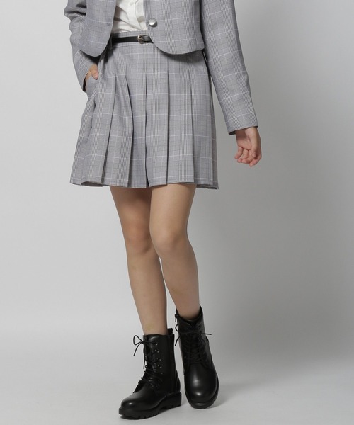 GLOBAL WORK(グローバルワーク)の「ムテキプリティプリーツスカート/983010(スカート・キッズ・ブラック/ベージュ系その他2/グレー系その他5/ブラック系その他/グリーン/アイボリー/ネイビー/サックスブルー/ブラック系1・120cm/130cm/140cm/150cm/160cm/170cm)」の20枚目の写真
