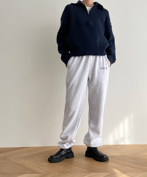 CANAL JEAN（キャナルジーン）の「RCW BLUE LABEL KNOW WHY刺繍裏起毛