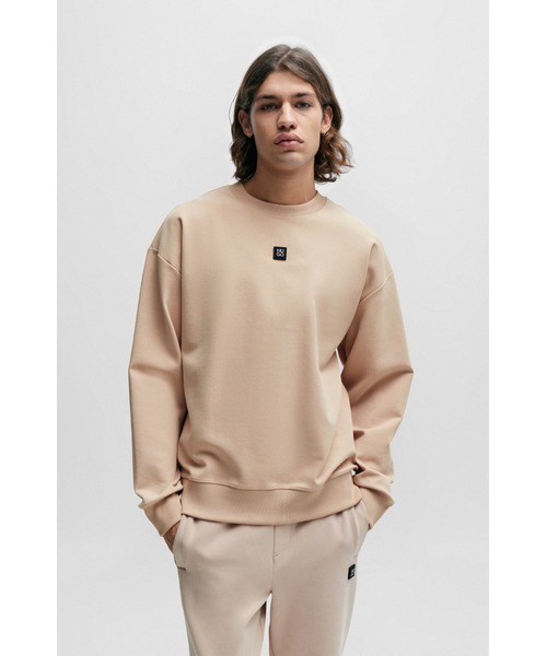 HUGO BOSS スタックロゴ スウェットシャツ HUGO BOSS スタックロゴ スウェットシャツ