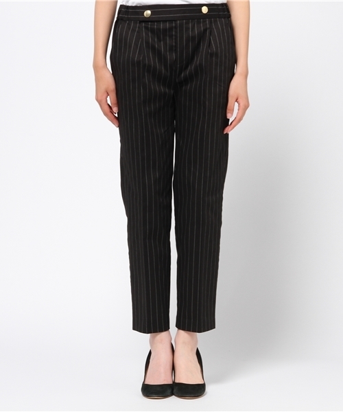 LOUNGEDRESS（ラウンジドレス）の「ストライプパンツ（その他パンツ・レディース・オフホワイト/ブラック・0/1）」の3枚目の写真