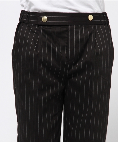 LOUNGEDRESS（ラウンジドレス）の「ストライプパンツ（その他パンツ・レディース・オフホワイト/ブラック・0/1）」の6枚目の写真