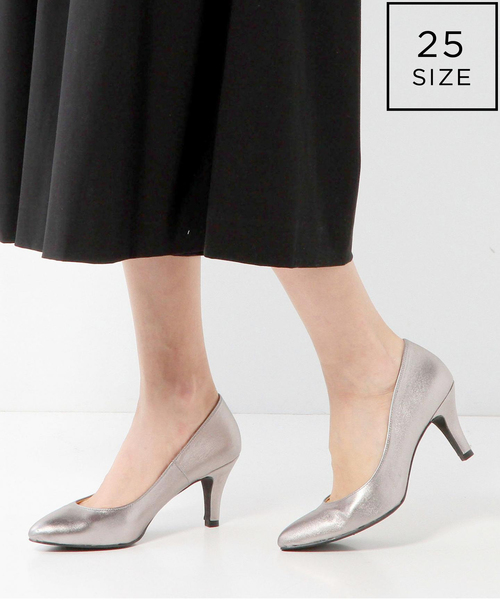 ODETTE E ODILE（オデットエオディール）の「【WEB限定】O PTD PS75○（パンプス・レディース・ブラック/シルバー/オリーブ・24cm/24.5cm/22cm/23cm/22.5cm/23.5cm/25cm）」の3枚目の写真