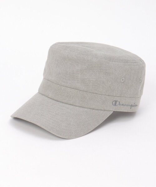 Champion(チャンピオン)の「Champion チャンピオン ウォッシュワークキャップ(キャップ・メンズ・ブラック/ベージュ/グレー・FREE)」の2枚目の写真