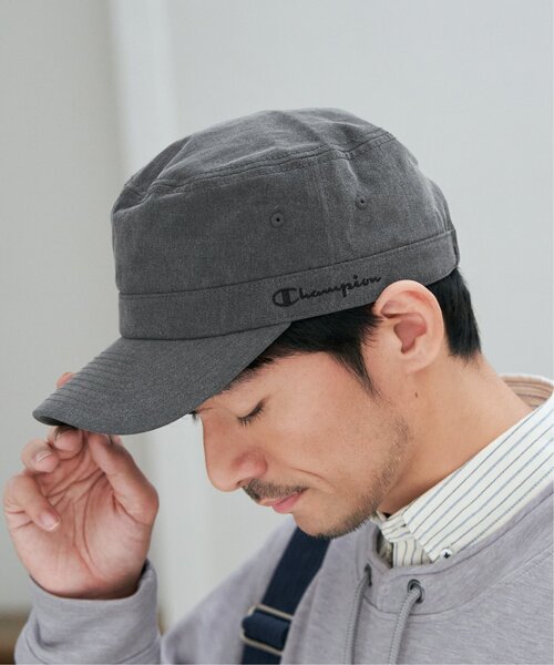 Champion(チャンピオン)の「Champion チャンピオン ウォッシュワークキャップ(キャップ・メンズ・ブラック/ベージュ/グレー・FREE)」の20枚目の写真