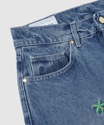 未使用 CASABLANCA Casablanca カサブランカ デニム 短パン CASABLANCA/カサブランカ/EMBROIDERED SWEATSHORT/スウェット