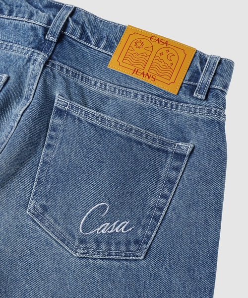 未使用 CASABLANCA Casablanca カサブランカ デニム 短パン 未使用