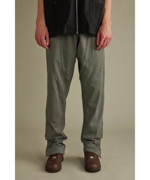 STYLEMIXER(スタイルミキサー)の「ヘビー天竺カットベルクロパンツ(その他パンツ・メンズ・グレー/ベージュ・MEDIUM/LARGE)」の2枚目の写真