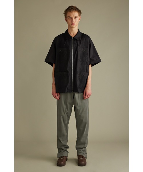 STYLEMIXER(スタイルミキサー)の「ヘビー天竺カットベルクロパンツ(その他パンツ・メンズ・グレー/ベージュ・MEDIUM/LARGE)」の7枚目の写真