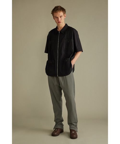 STYLEMIXER(スタイルミキサー)の「ヘビー天竺カットベルクロパンツ(その他パンツ・メンズ・グレー/ベージュ・MEDIUM/LARGE)」の8枚目の写真