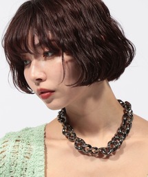 BIGチェーンチョーカーネックレス