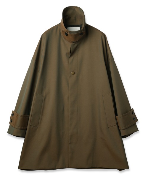 CULLNI（クルニ）の「24-SS-004 / Chambray Gabardine Half Coat