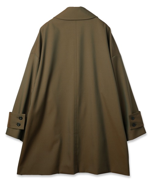 CULLNI（クルニ）の「24-SS-004 / Chambray Gabardine Half Coat